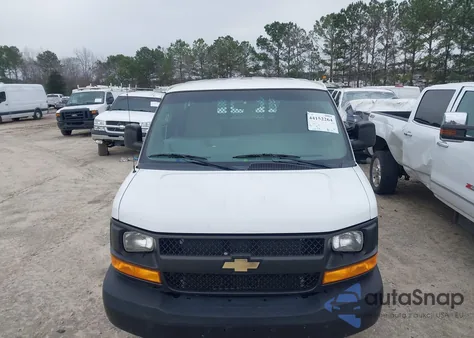 2015 Chevrolet Express 2500 Work Van из США, поврежденный, VIN 1GCWGFCF7F1278096